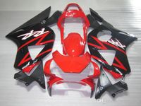 Wholesale Fairings set for Honda CBR900RR CBR954 red black fairing kit CBR954RR CBR RR TT51