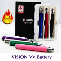 Wholesale Factory Price Vision Spinner Batteries Ego c twist electronic cigarette cigar thread battery mah Variable Voltage V