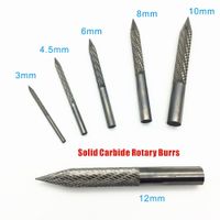 Wholesale Solid Carbide Cutter Rotary Burrs Size Shanks Carbon Steel Drill Bit Pneumatic Drill Bit Patch Plug Tire Repair Tool