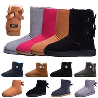 2019 botas clásicas para mujer de Australia para mujer, botas altas para nieve, botas de invierno, rojo, amarillo, plateado, botas brillantes, zapatos 2019 botas clásicas para mujer de Australia para mujer, botas altas para nieve, botas de invierno, rojo, amarillo, plateado, botas brillantes, zapatos