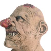 alloween Silicone Vieil Homme Visage Masque Chapeaux Masque R/éaliste Chapeaux Effrayant T/ête De Latex Masque Horreur Vieil Homme Masque Costume Party Masque Cosplay