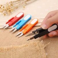 Wholesale Stainless Steel Tailor Scissors Practical Sewing Embroidery Thrum Snips Scissors Yarn Fishing Thread Beading Clipper Sturdy Mini Tool DH0005