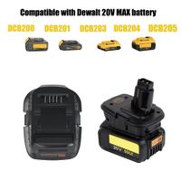 Wholesale For dewalt DCA1820 DCB200 V MAX battery adapter To V old Nicad tool usage adapter only