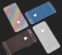 Wholesale NICE Glitter Bling Shiny Full Body Sticker Matte Skin Screen Protector For iPhone MAX Front Back decals