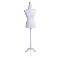 Wholesale Female Mannequin Torso Dress Form Display Half length Lady Model with Tripod Stand for Clothing Display Ship from USA