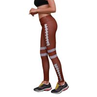 Wholesale Womens Yoga Leggings Softball Leggings Gym Yoga Pants High Waist Workout Tight Trousers Athletic Sports Long Pants GGA2693