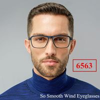 Wholesale Fashion Sunglasses Frames Denmark Style Lightweight Titanium TR90 Men s And Women s Glasses Rectangle Transparent Optical Eyeglasses With
