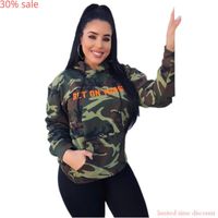ladies camouflage sweatshirt