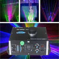 Wholesale Full Color MW RGB LaserMan animation Lighting show equipment DMX ILDA laser stage projector dj lights