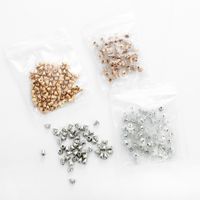 Wholesale Alloy Earring Backs Stoppers Earnuts Stud Earring Stopper Back Plugs DIY Jewelry Findings Accessories Making