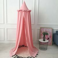 Wholesale Baby Bed Canopy Bedcover Round Mosquito Net Curtain Modern Simple Home Textile Living Hot Sale High Quality New Patterns