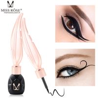 Wholesale The newest Miss rose Liquid Eyeliner Pencil Natural long lasting waterproof liquid eyeliner Feather eyeliner