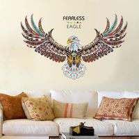 Wholesale 20190621 New Eagle Fashion Personality Bedroom Living Room Study Office Background Decoration Wall Painting Self adhesive