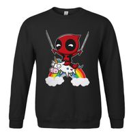 Deadpool T-Shirt Chimichanga Pointing da Uomo in Grigio