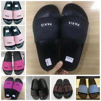 Wholesale With box Best Quality Slippers Sandals Slides Casual shoes Slippers Sandals Shoes Huaraches Flip Flops Loafers Scuffs Size