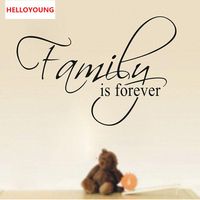 quotes Family Wall Decals PVC Removable Art Home Wall Stickers Room Decor quotes Family Wall Decals PVC Removable Art Home Wall Stickers Room Decor