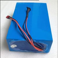 Wholesale 48V AH Battery Pack V AH W Ebike E scooter Lithium ion Battery A BMS and V A Charger Free Customs Tax