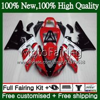 Wholesale Body Red white For YAMAHA YZF R YZF YZF1000 YZFR1 Frame MF2 YZF YZF R1 YZF R1 Fairing Bodywork Kit