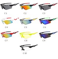 Wholesale womens mens riding sung glasses discolor Cycling Outdoor Sport Sunglasses for women UV400 Goggles sunglass for Mountain Road Bike Bicycles