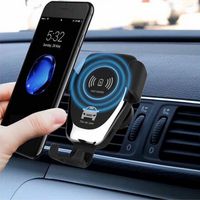 Wholesale 10W Universal Gravity Sensor Automatic Wireless Fast Charging Car Mount Quick Charger For iPhone XS X XR Samsung Note S9 S8