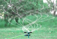 Wholesale New Patio cm ABS Lawn Sprinkler Automatic Rotating Garden Water Sprinklers Lawn Irrigation