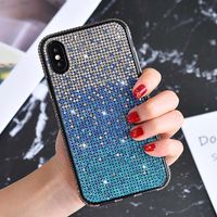 Wholesale 2020 New Case For Iphone Gradient Phone Case For Apple s Plus Creative Diamond Protective Sleeve Female Models