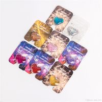 Wholesale Liquid Glitter Quicksand love heart Cell Phone Holder Real M glue Expandable Grip Stand Degree Universal Holder Flexible colors