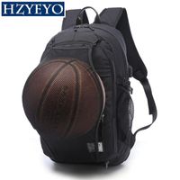 Wholesale Outdoor Men s Sports Gym Bags Basketball Backpack School Bags For Teenager Boys Soccer Ball Pack Laptop Bag Football Net