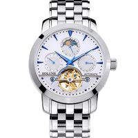Wholesale cwp mens WATCHES MALE MANUAL MECHANICAL Stainless steel Skeleton luxury automatic water resistant clock