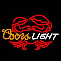 Wholesale Acrylic Baseboard Waterproof Open Signage Closed Coors Light Crab Neon Sign Letters Outdoor Led Open Signs