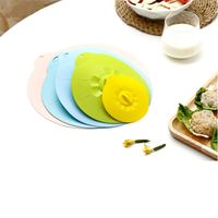 Wholesale Silicone Bowl Lids Heat Resistant Microwave Cover Fresh Keeping Suction Seal Covers for Bowls Pots Cups JK2003