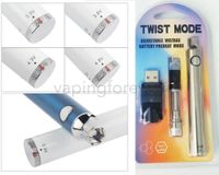 Wholesale Twist Mode E Cigarette Kit mAh Preheat Twist VV Battery Vape Pen ml ml Cartridge Wireless USB Charger Thick Oil Vaporizer