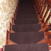 Wholesale 13Pcs Set Non slip Adhesive Carpet Stair Treads Mats Pads Staircase Step Rug Stair Protection Cover Home Decor Accessory
