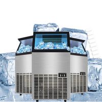 Wholesale Commercial or household v automatic ice maker kg h for bar coffee milk tea shop electric square ice maker