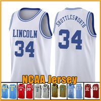 Wholesale 34 Jesus Shuttles worth Ray Allen Lincoln movie Will Smith Carlton Banks Basketball Jersey Love MCCall NCAA BLUE ADWEFGV