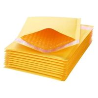 Wholesale Poly Bubble Mailer Small Padded Packaging Bags Bulk Envelope for Mailing and Self Seal Ship Bag Yellow inch