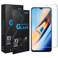 Wholesale basic clear front glass screen protector for oppo Reno2 Z A9 case friendly quality