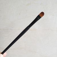 Wholesale Professional Eyeshadow Makeup Brushes Set Black Wood Handle Synthetic Hair Eye shadow Eyebrow Eyeliner Blending Smudge Brush