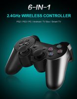 Wholesale DATA FROG Wireless Game Gamepads for PS3 PS2 Controller Joystick for Playstation2 Gamepad for Windows Android Smart TV TV Box