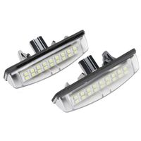 Wholesale 2pcs LED License Plate Lamp Light For Toyota Camry AURION Avensis Verso PRIUS Previa ACR50 GSR50 Lexus
