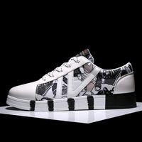 Wholesale 2020 Discount women men Black White Leather Canvas Casual shoes Platform designer sports sneakers Homemade brand Made in China size