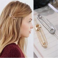 Wholesale 360pcs Quality Alloy Pins Hair Clips The Frog Clip Golden Sliver Barrettes Hair Pins Hair Accessories Tools HA243
