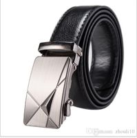 Wholesale 2019 Hot style men laser automatic buckle belt running rivers and lakes booth exhibition belt gift leisure business belt