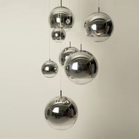 Wholesale Nordic Led Pendant Light Creative Personality Modern Glass Ball Pendant Lamp Bar Bedroom Bedside Living Room Hanging Lamp
