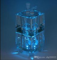 Wholesale The square crystal pot is free to send the wok glass bongs accessories