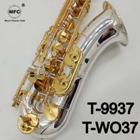 Wholesale Japan YANAGISAWA Tenor Saxophone T WO37 Silver and Gold Professional Tenor Sax With Case Reeds Neck Mouthpiece Brand New