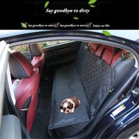 Wholesale Distinctive Dog Car Seat Cover View Mesh Waterproof Pet Carrier Car Rear Back Seat Mat Hammock Cushion Pad Protector