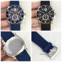Wholesale 2 Style Hot Selling Best Quality TF Maker mm Calibre DE W7100056 Asia Cal ETA Movement Mechanical Automatic Mens Watch Watches