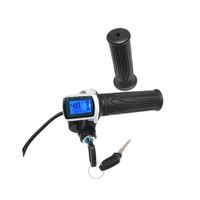 Wholesale electric bike twist throttle V V grip speed display for all electric bike scooter connect to ebike brushless controller