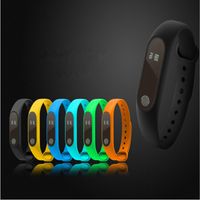 Wholesale M2 Bluetooth Smart Watch Bracelet Waterproof Heart Rate Monitor Smartwatch For Android IOS Activity Fitness Tracker Pedometer Smart Watch